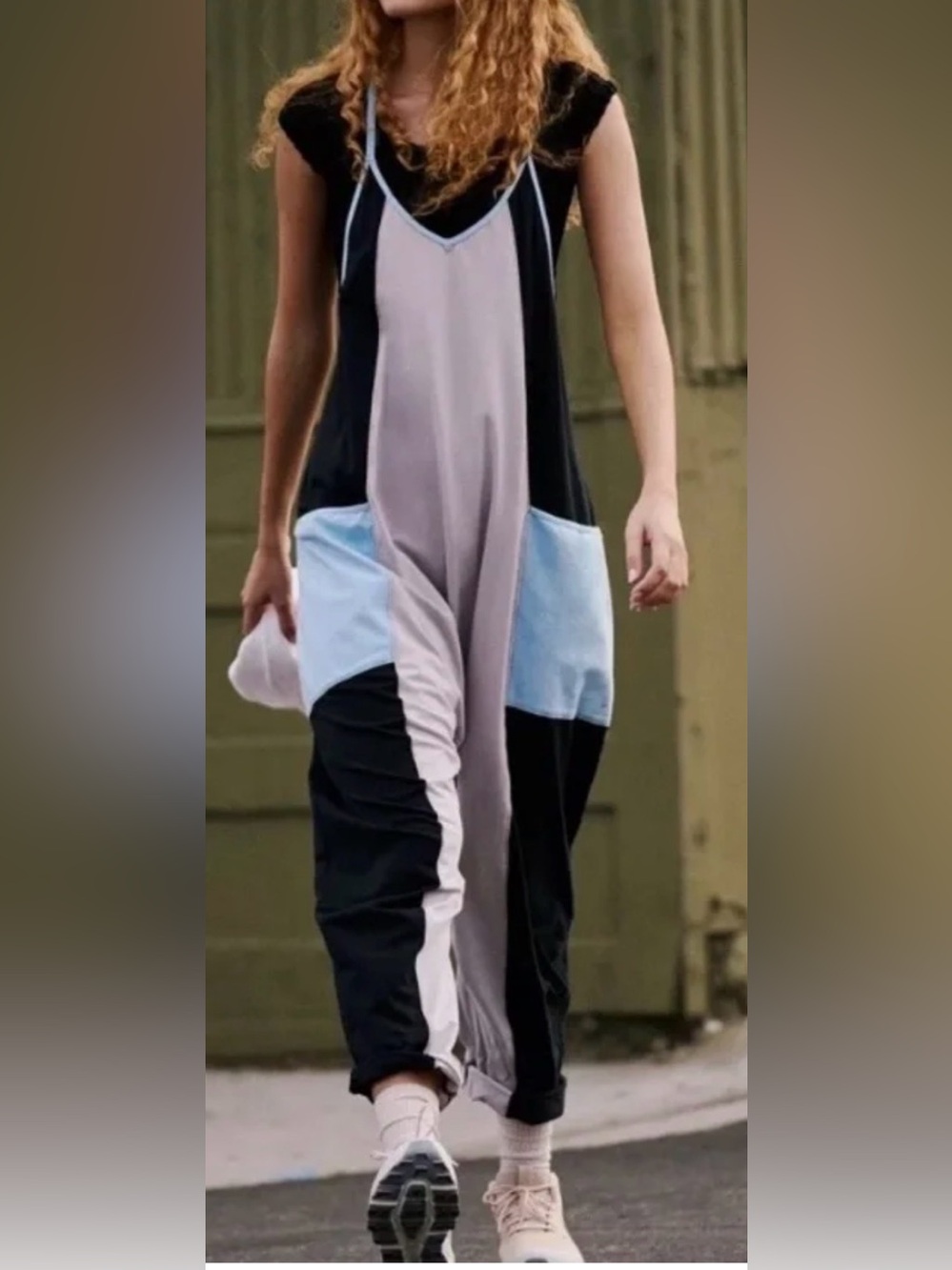 Free People Movement Hot Shot Printed Onesie